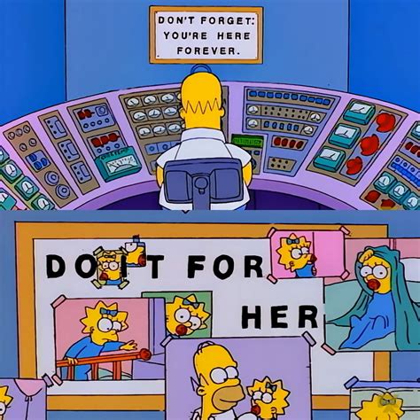do it for her simpsons meme template